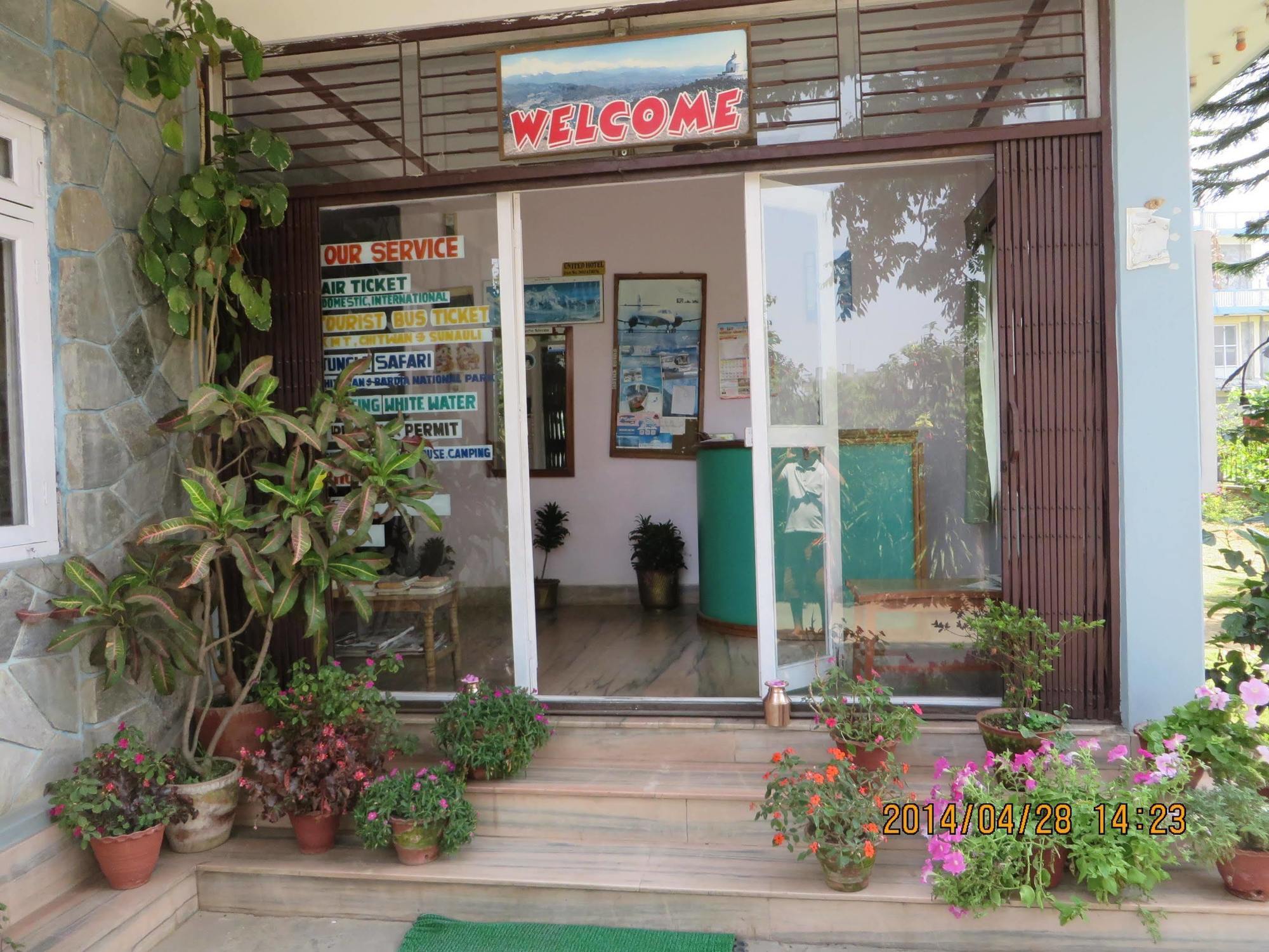 New United Hotel Pokhara Exterior foto